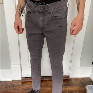Urban pipeline gray slim fit jeans